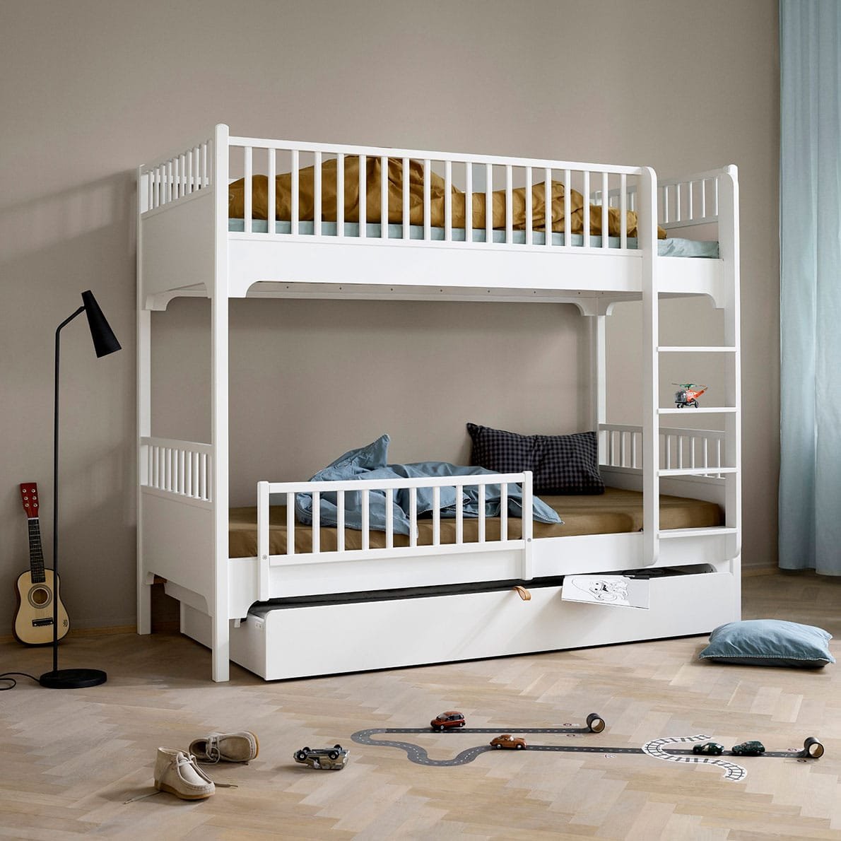 Oliver Furniture Seaside Etagenbett mit gerader Leiter