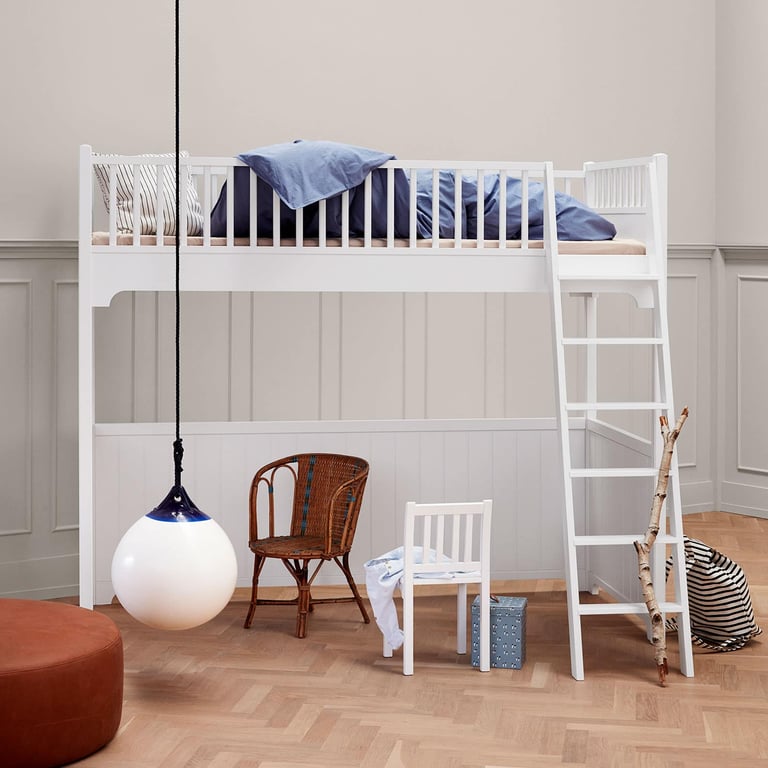 Oliver Furniture Seaside Hochbett Ansicht im Kinderzimmer
