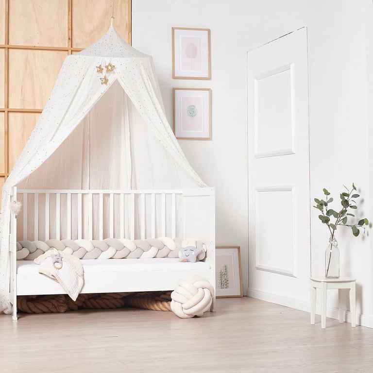 Nordic coast company Bettschlange geflochten, XL (Länge 300 cm) Trio beige sand natur image