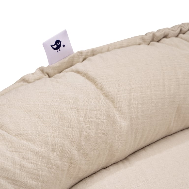 Julius Zöllner Musselin Kuschelnest Nido sand 1