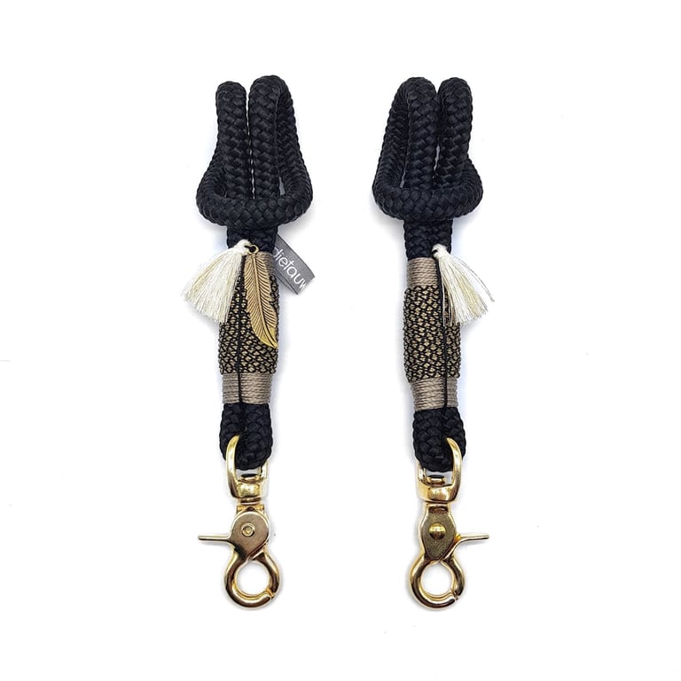 Die Tauwerkstatt Wickeltaschenhalter Leo Love Ibiza gold