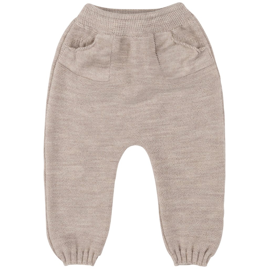 Frilo Strickhose mit Taschen, taupe