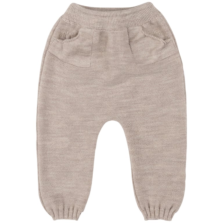 Frilo Strickhose mit Taschen, taupe