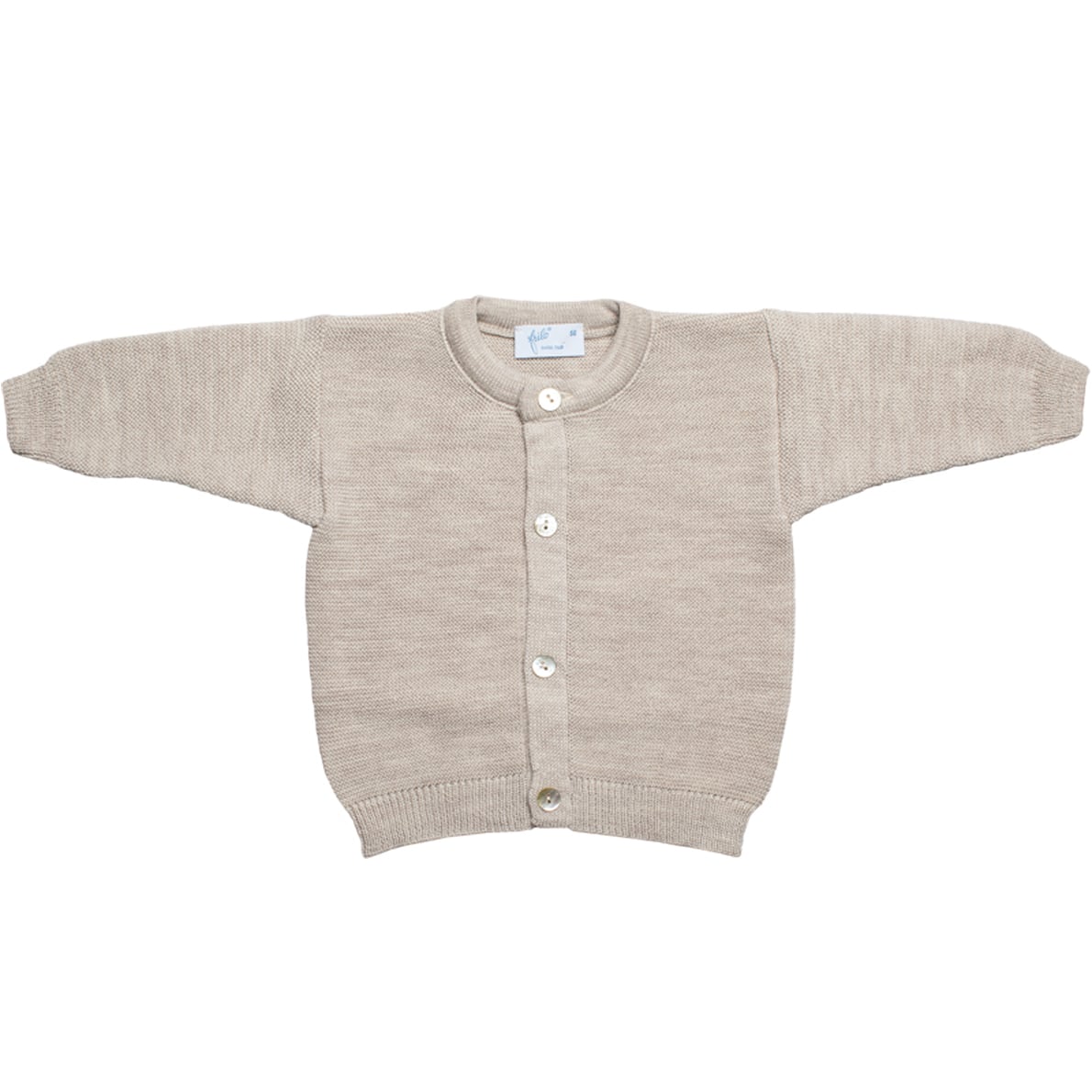 Frilo Strickjacke beige-meliert