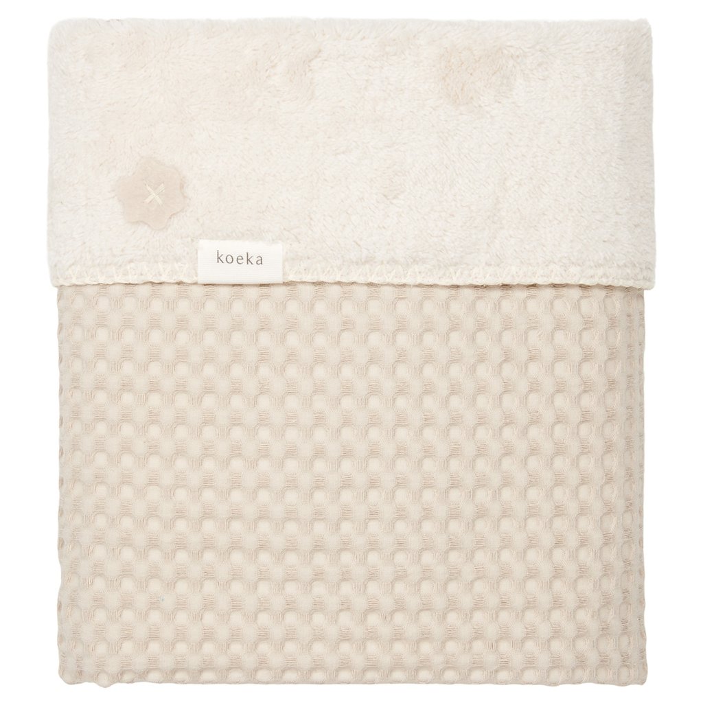 Koeka Babydecke Plüsch Oslo sand-pebble