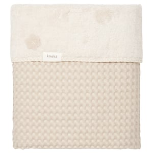Koeka Babydecke Plüsch Oslo sand-pebble
