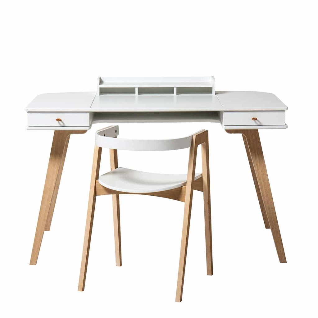 Oliver Furniture Wood Schreibtisch 72,6 cm & Armlehnstuhl