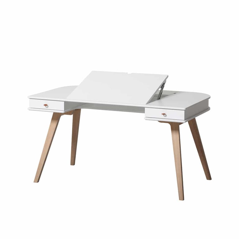 Oliver Furniture Wood - Extra Tischbeinset für Schreibtisch Tischhöhe 72,6 cm 2