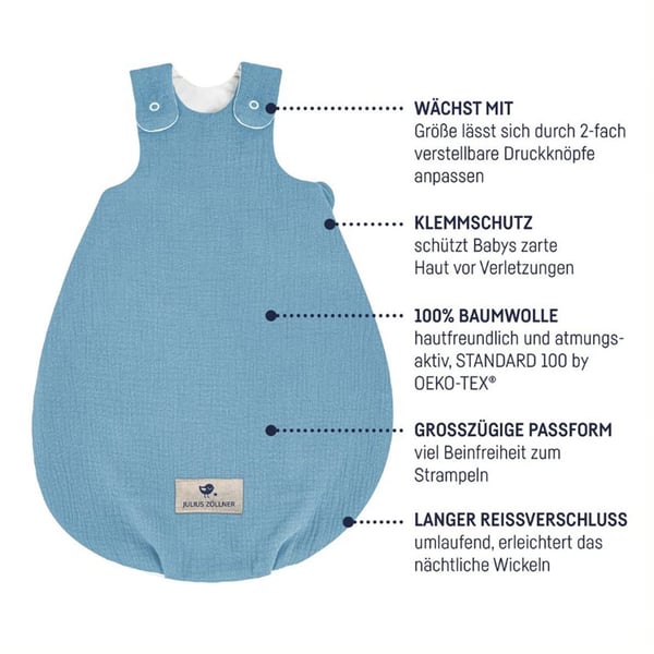 Julius Zllner Babyschlafsack online kaufen | Baby Kochs Dsseldorf Online  Shop