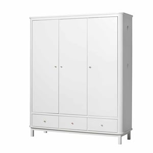 Oliver Furniture Wood Kleiderschrank 3-türig 4