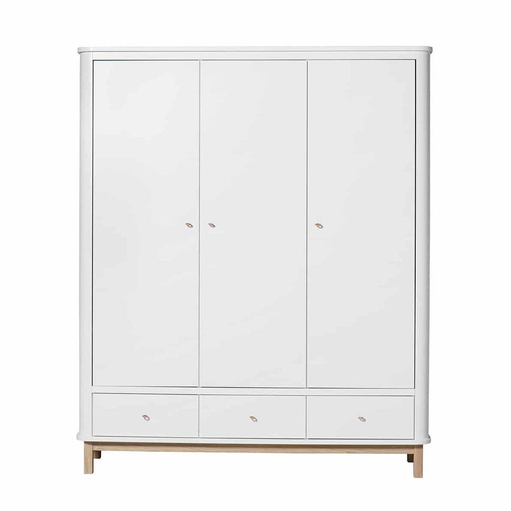 Oliver Furniture Wood Kleiderschrank 3-türig