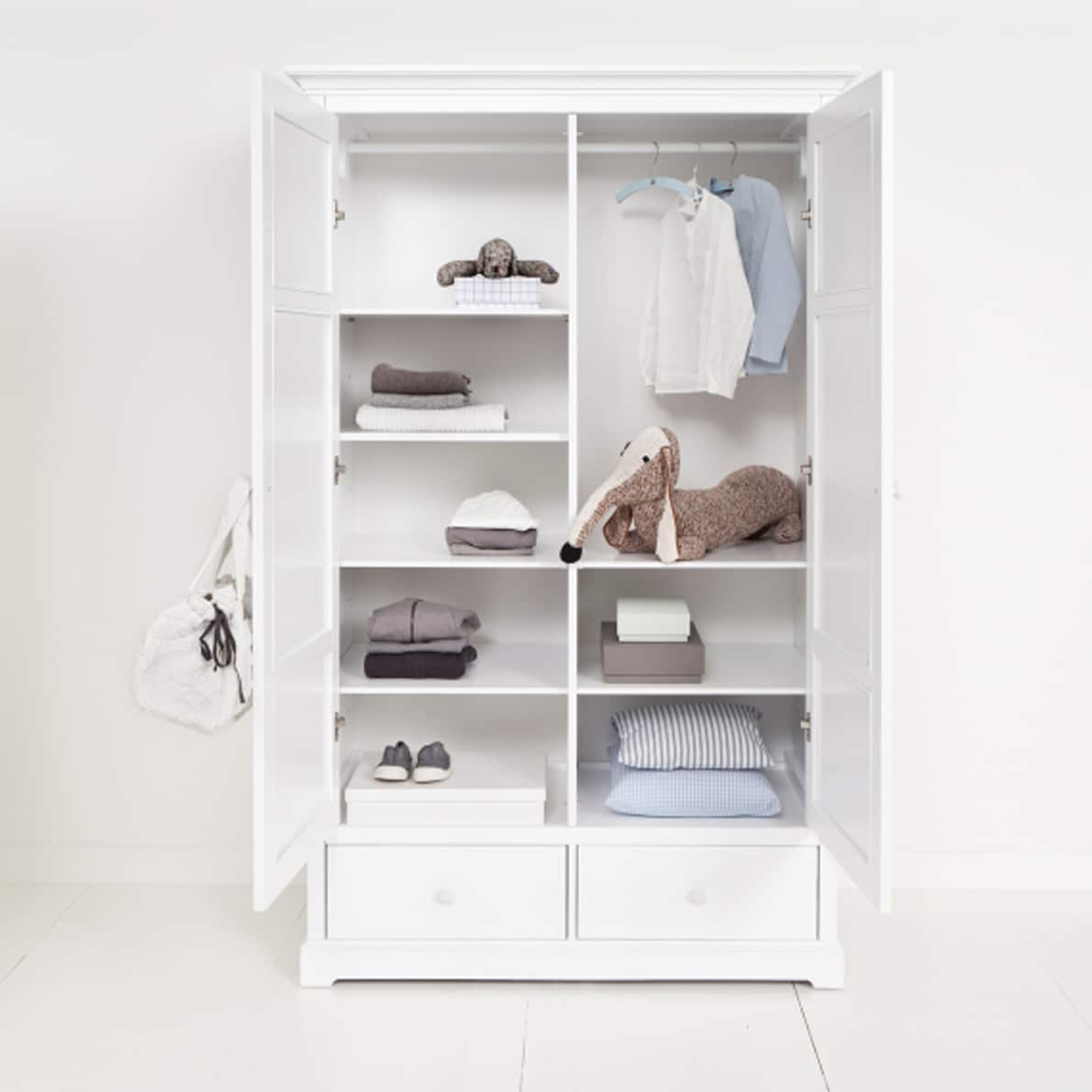 Oliver Furniture Seaside Kleiderschrank mit 2 Türen 3