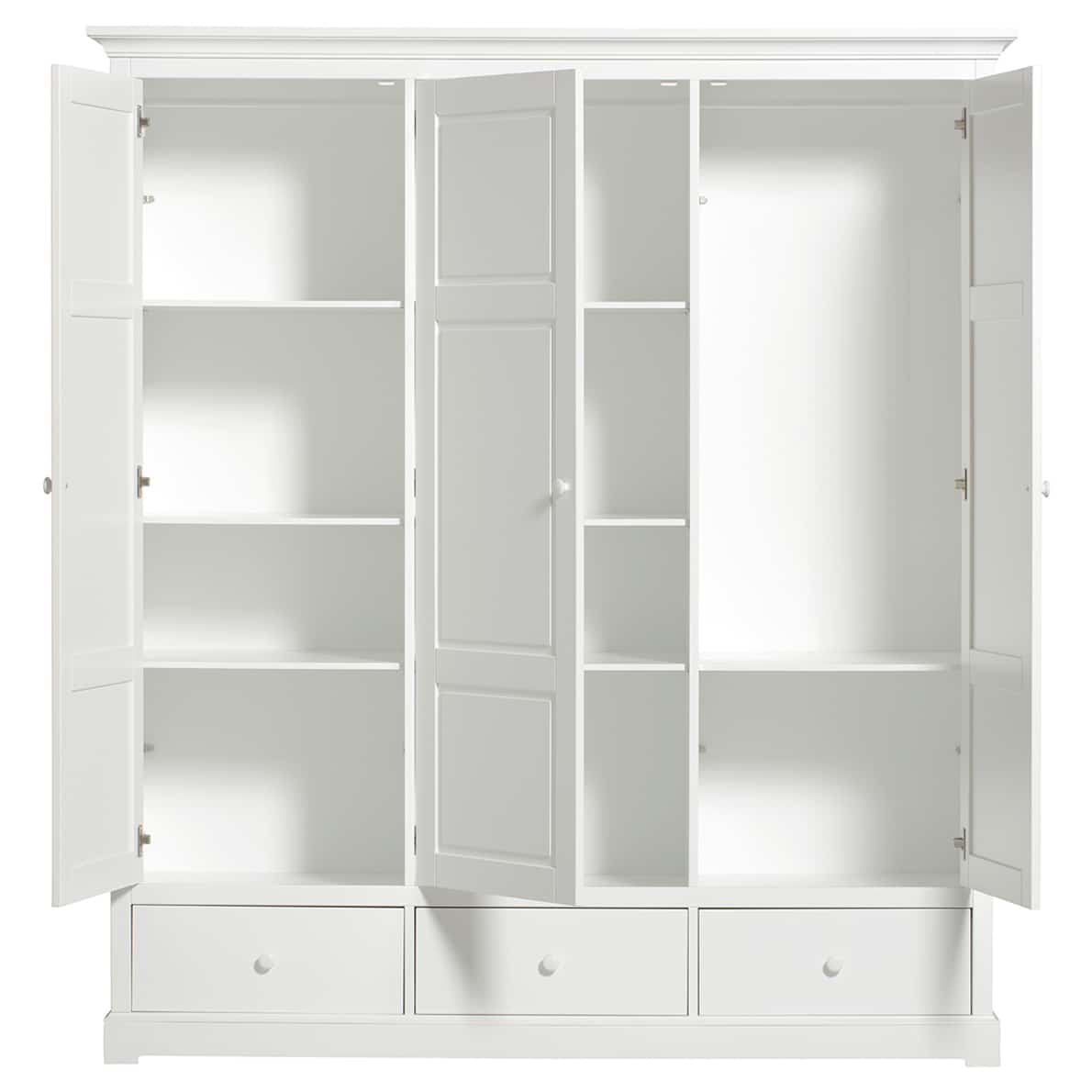 Oliver Furniture Seaside Kleiderschrank mit 3 Türen 2