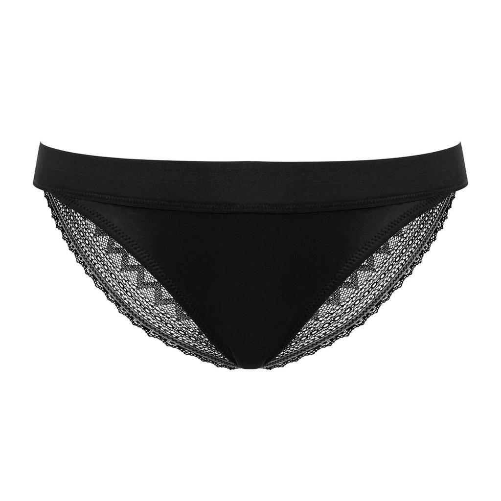 Cache Coeur Slip Serena, schwarz