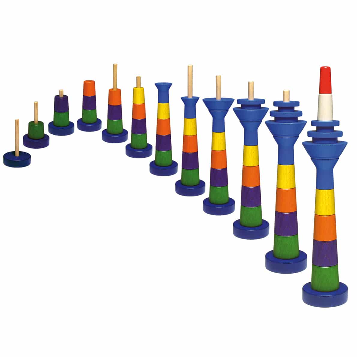 Phil Goods Stapelspiel Rheinturm Düsseldorf