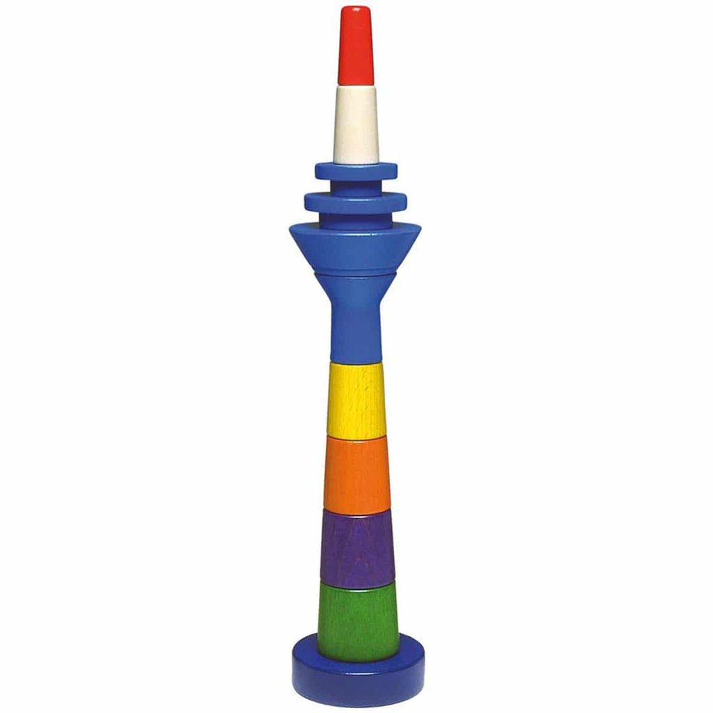 Phil Goods Stapelspiel Rheinturm Düsseldorf