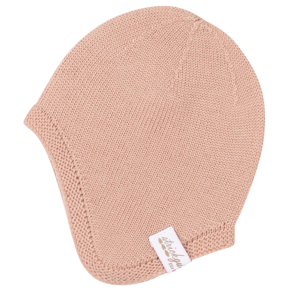 Baby Kochs Babymütze aus Merinowolle powder-rose