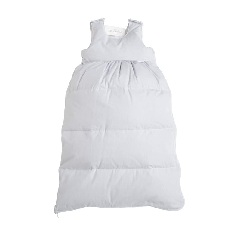 Tavolinchen Daunenschlafsack "VisconteStreifen", hellgrau
