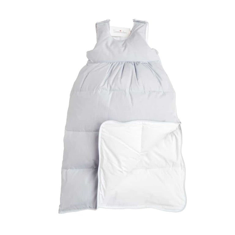 Tavolinchen Daunenschlafsack "VisconteStreifen", hellgrau 2