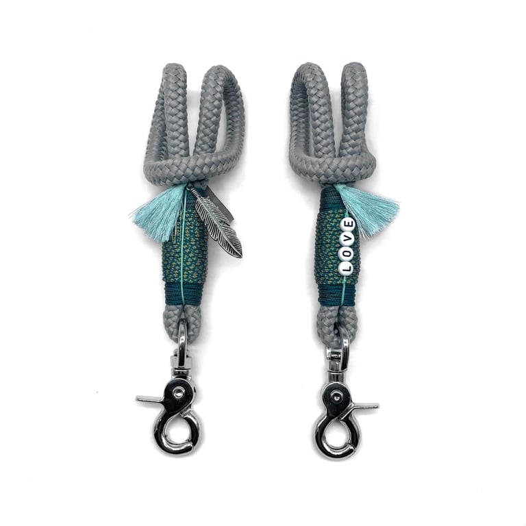 Die Tauwerkstatt Wickeltaschenhalter Iced Grey silber