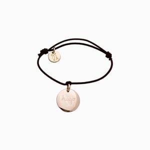 Pelina Bijoux One charm Armband in gold/ individuelle Gravur