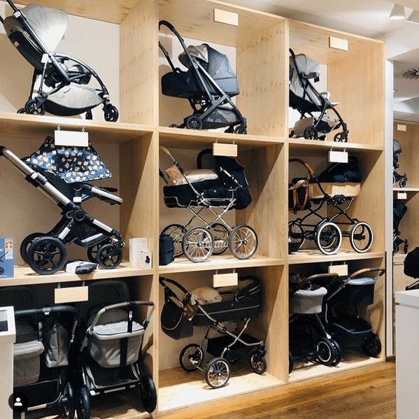 Kinderwagenausstellung im Baby Kochs Store Düsseldorf