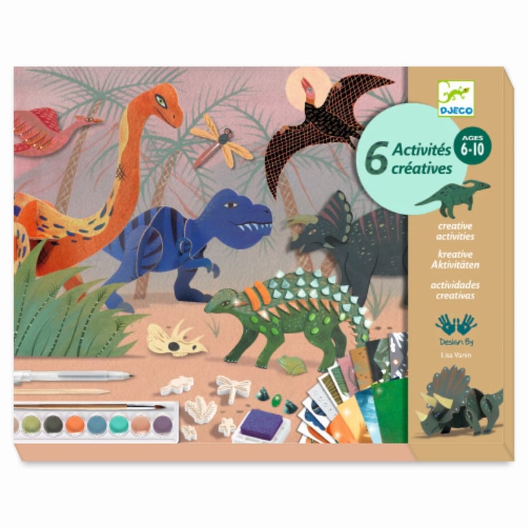 Djeco Multi Activity Set Welt der Dinosaurier