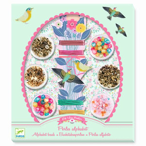 Djeco Schmuckset Buchstabenperlen