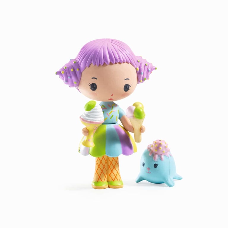 Djeco Tinyly Spielfigur Tutti & Frutti