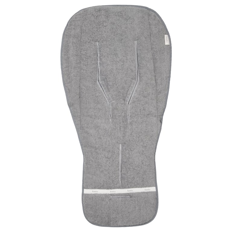 Koeka Buggy Einlage Dijon organic steel grey