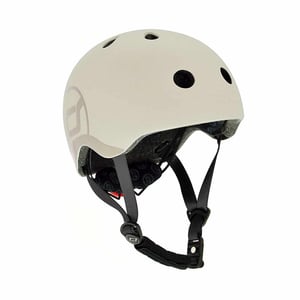 Scoot and Ride Kinderhelm ash