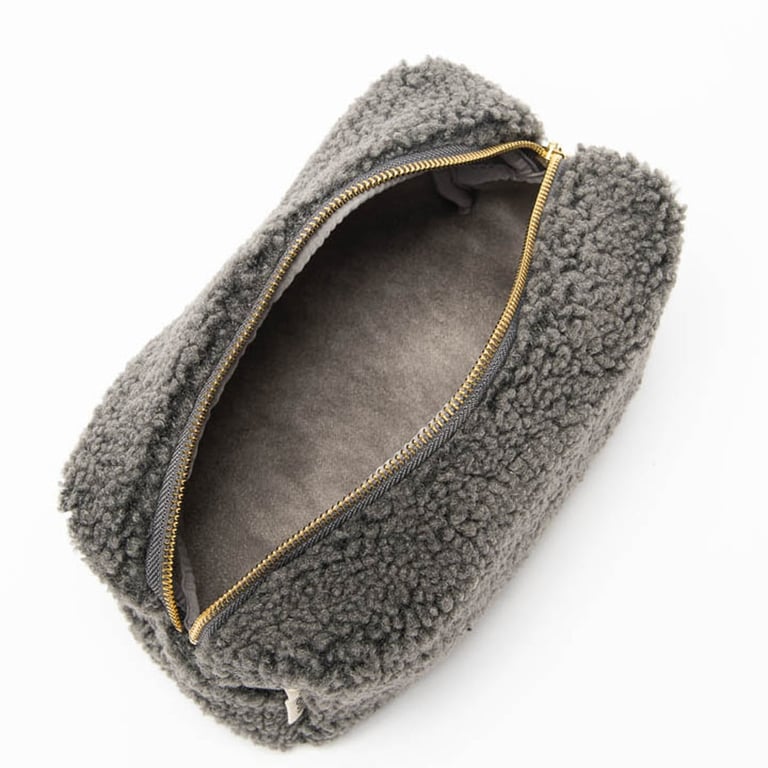 Studio Noos Kulturbeutel Chunky Pouch Dark grey 1