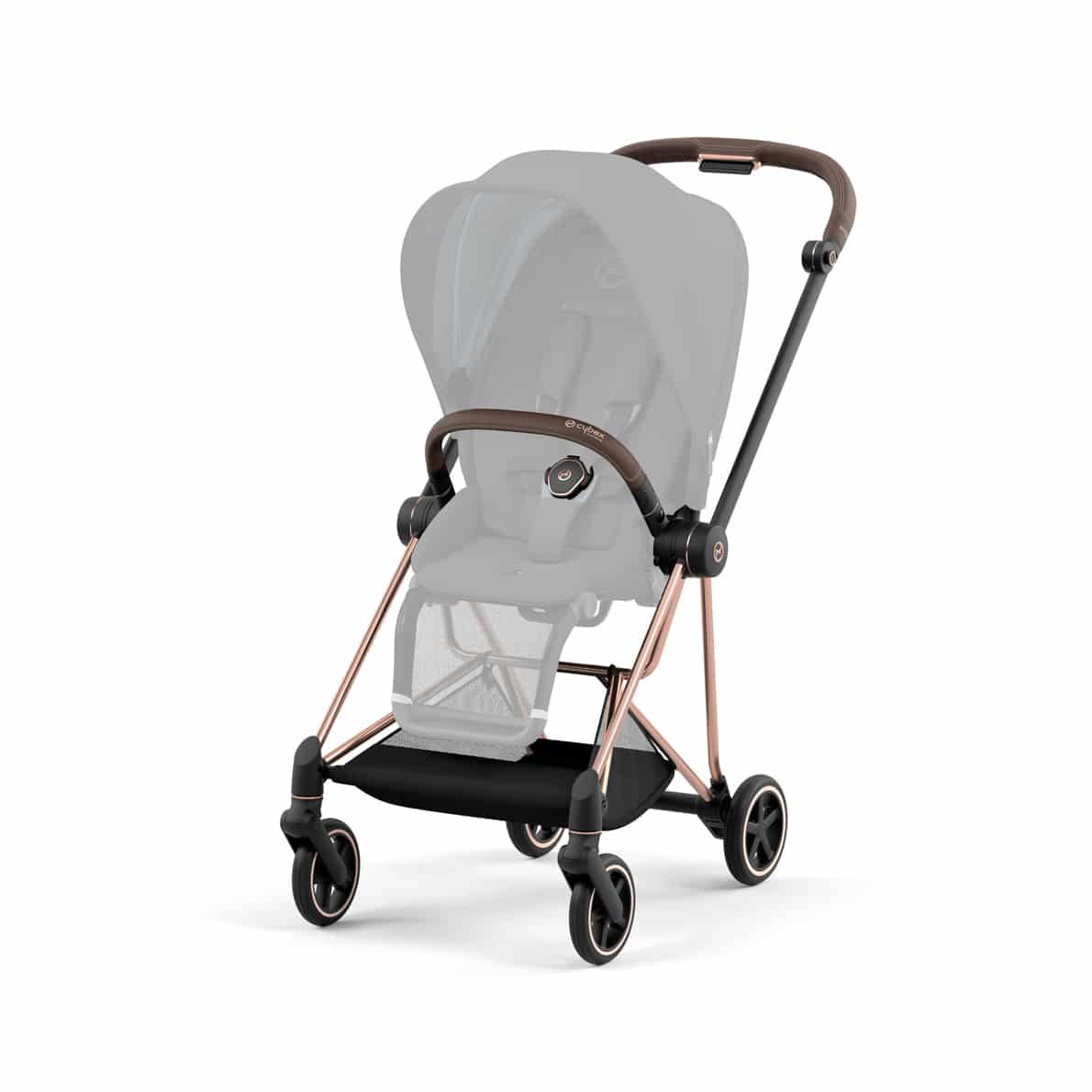 CYBEX Mios 3.0 Rahmen inkl. Sitz Hardparts (Platinum Kollektion) Roségold