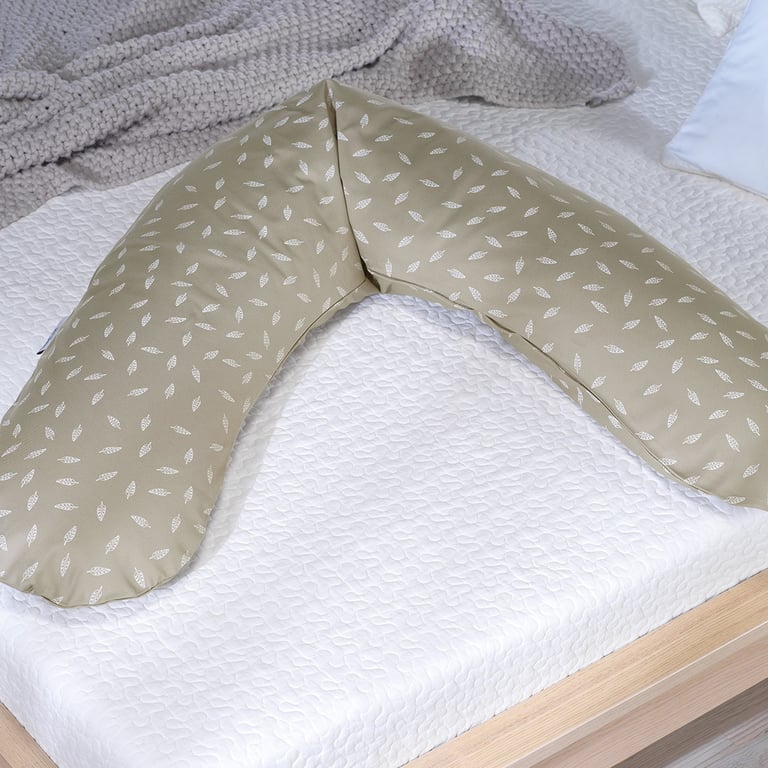 Theraline Bezug für das Original Stillkissen Dessin Blättertanz 1