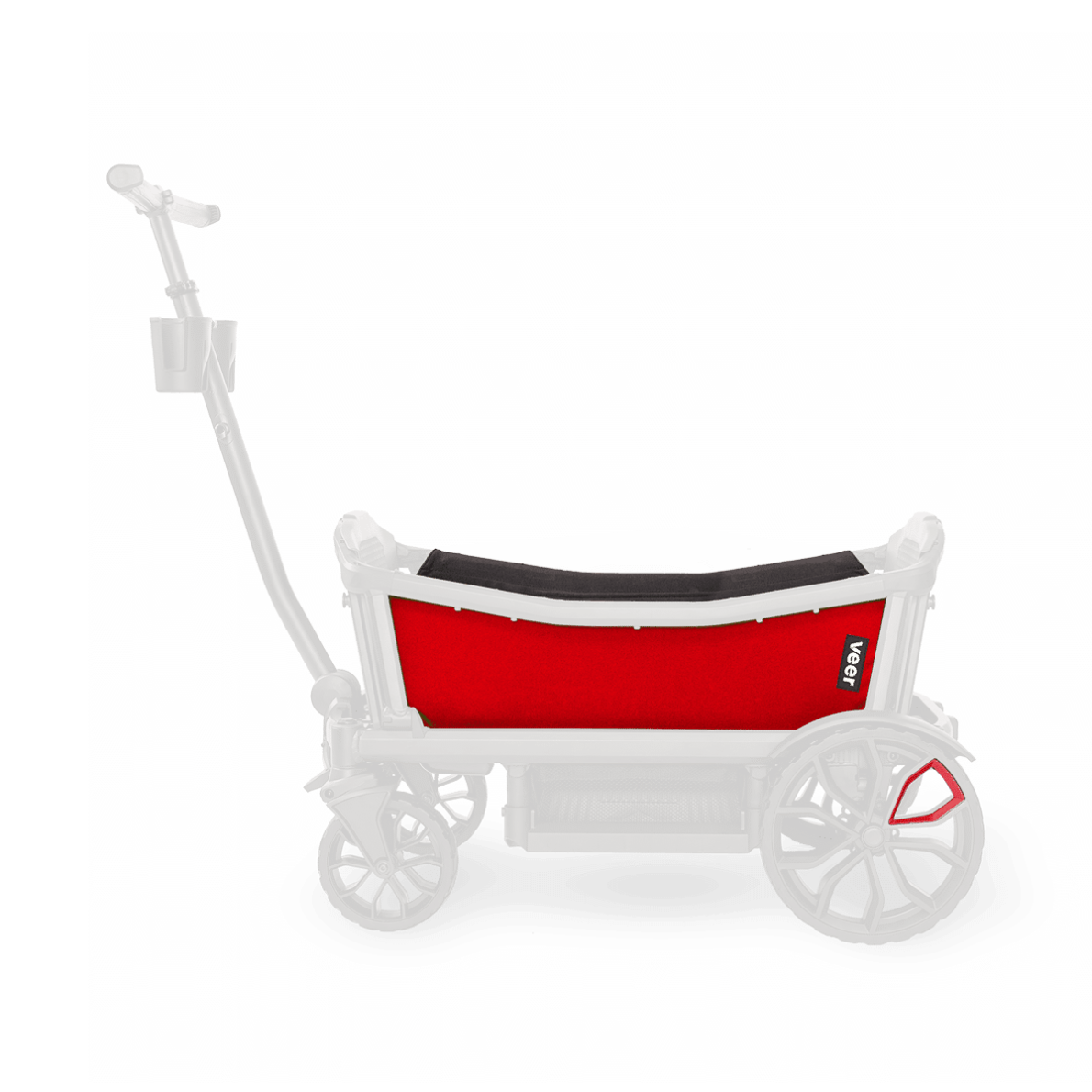 Veer Cruiser Farbige Seitenwände Pele Red