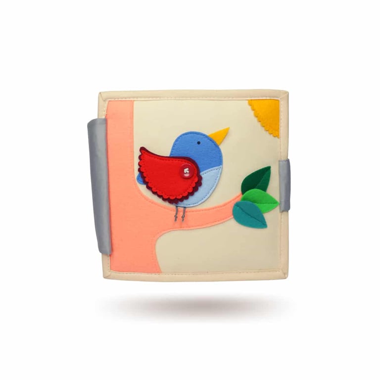 Jolly Designs Magischer Vogel - 6 Seiten Mini Quiet Book