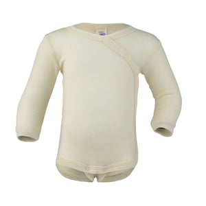 Engel Langarm-Wickelbody, natur