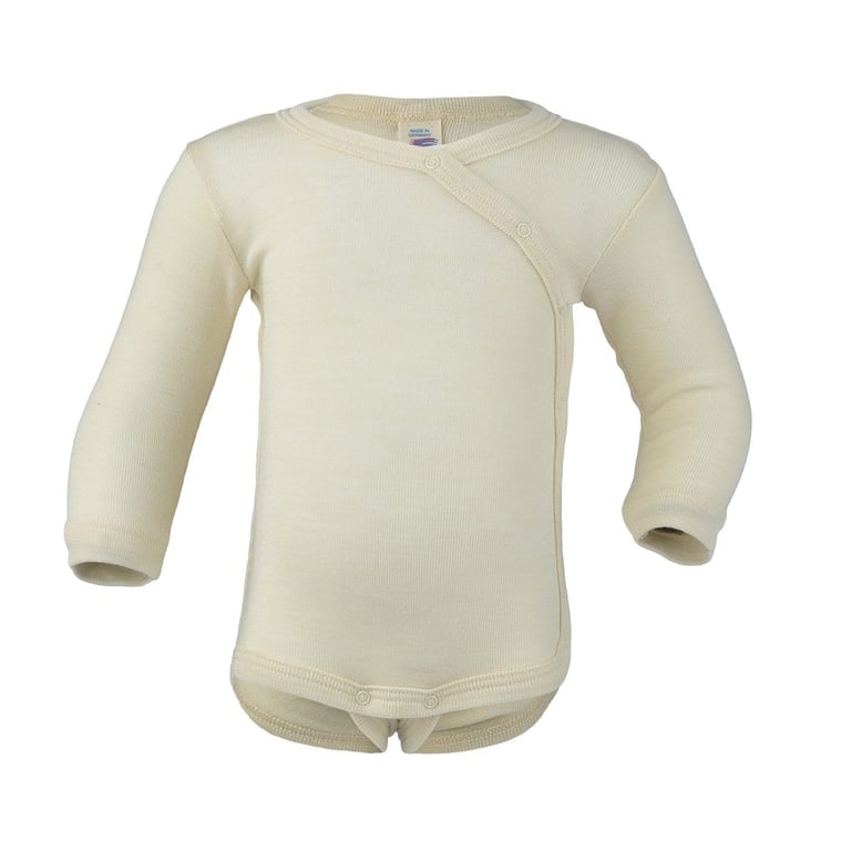 Engel Langarm-Wickelbody, natur