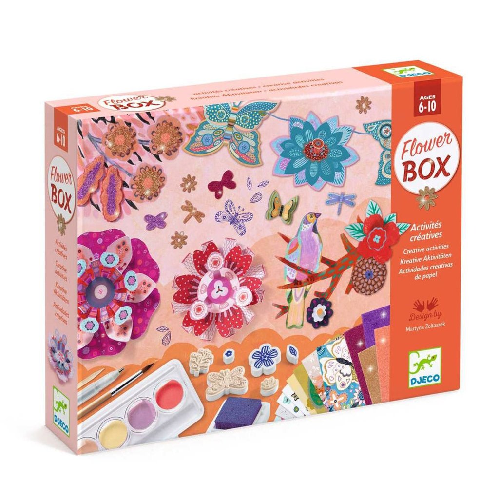 Djeco Kreativ Box Blumengarten