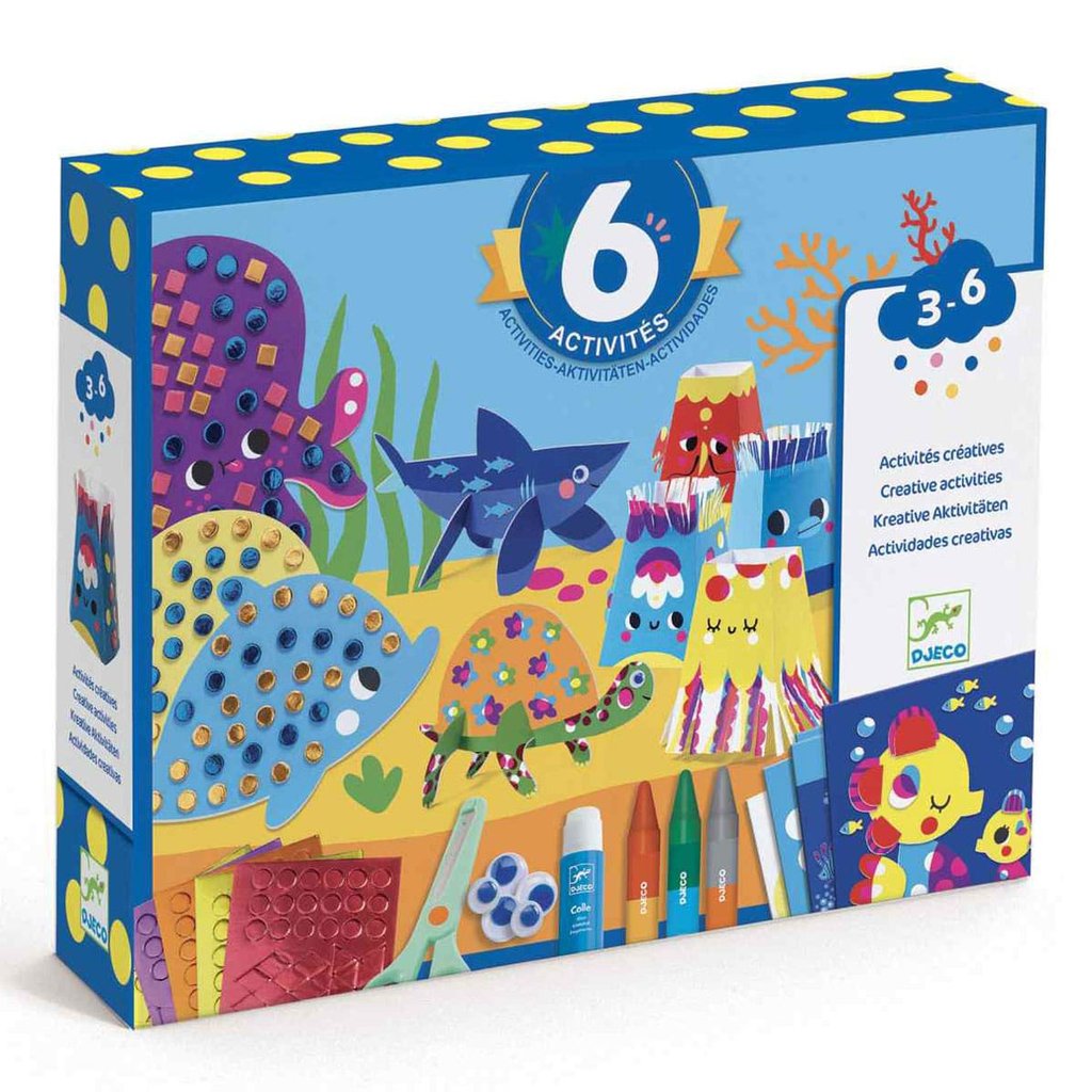 Djeco Kreativ Box Das Meer und seine Freuden