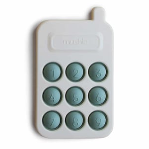 Mushie Silikon Handy cambridge blue