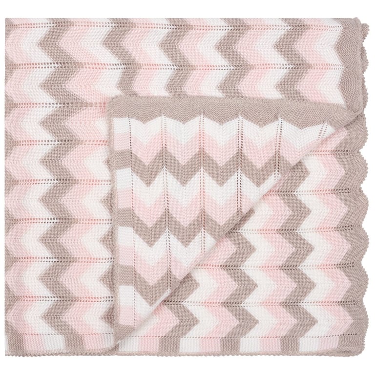 Frilo Babydecke Zick-Zack-Muster