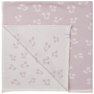 Baby Kochs Babydecke Kirsche rosa/ecru