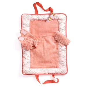 Djeco Puppen Wickeltasche Pink Peak