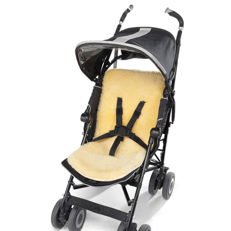 Hofbrucker Lammfelleinlage - Kinderwagen und Buggy 2