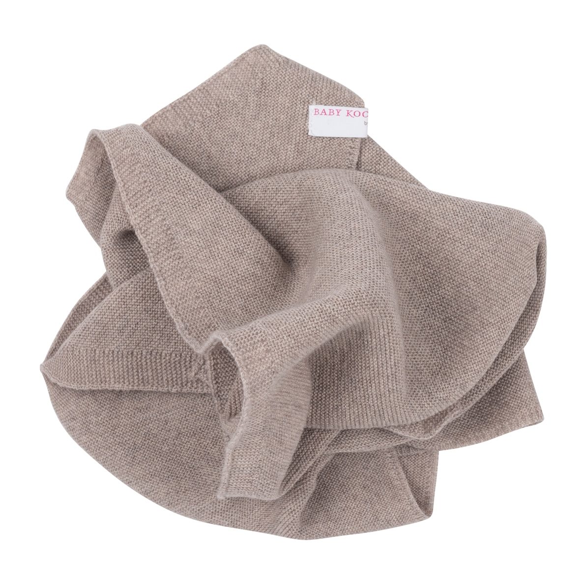 Baby Kochs Dreieckstuch beige 1