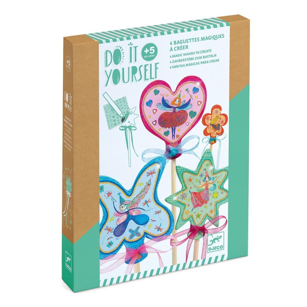 Djeco Do it yourself Zauberstäbe Kleine Feen