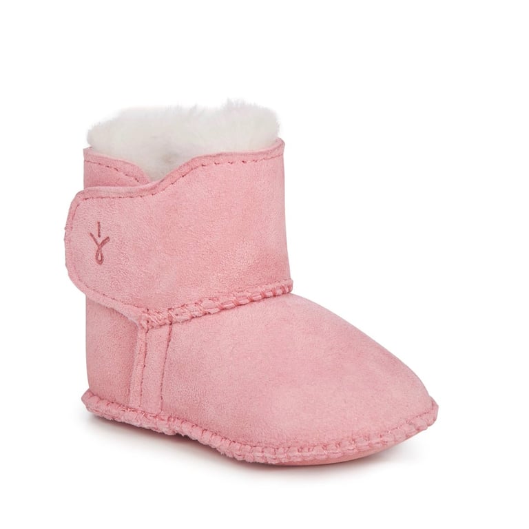 Emu Australia Baby Booties Baby Pink