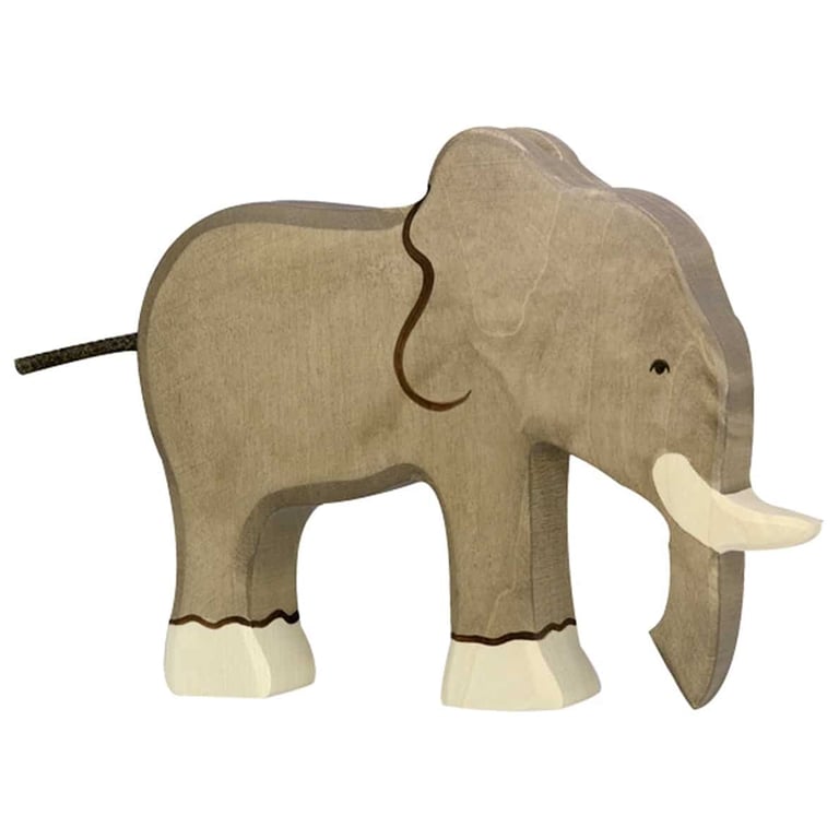 Goki Holzfigur Elefant