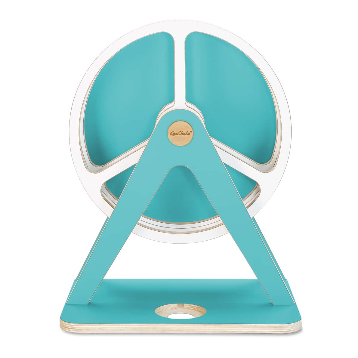 QueChaLe Das GlückAufRad zur Tonie-Aufbewahrung Light Petrol